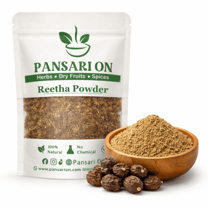 reetha powder, pansari on Reetha Powder