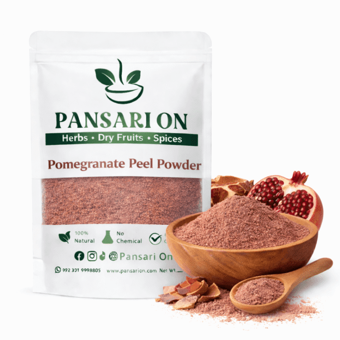 pomogrante peel powder , pansari on Pomegranate Peel Powder